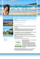 Old Website Design