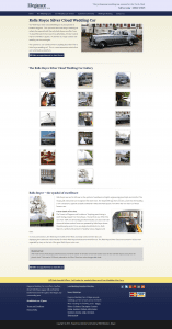 Elegance Wedding Cars Website Design