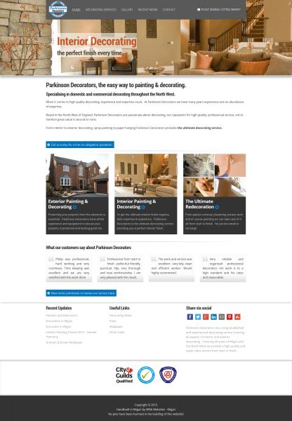 Parkinson Decorators - Wigan