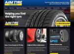 A&M Tyres Website
