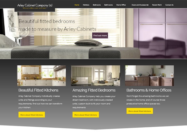 Arley Cabinets Website