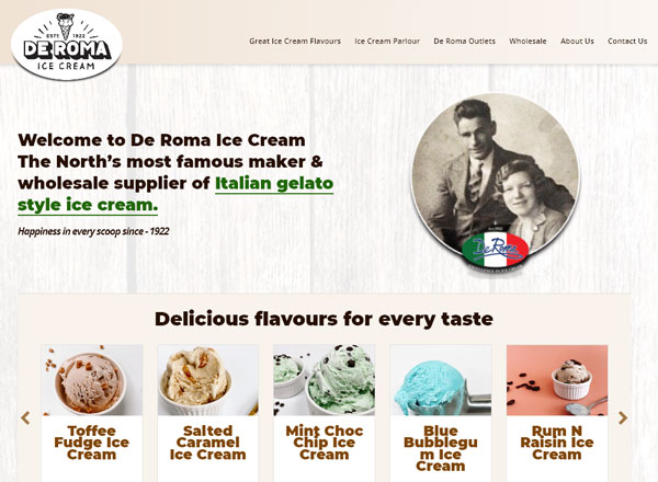 De Roma Website