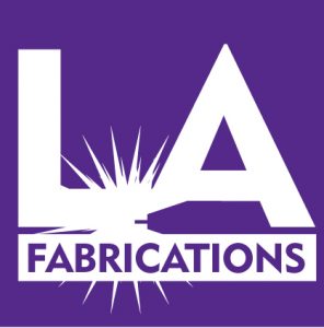 LA Fabrications Logo Design