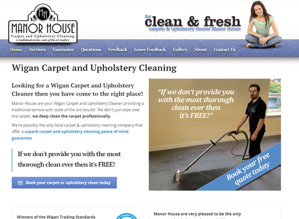Manor House Website